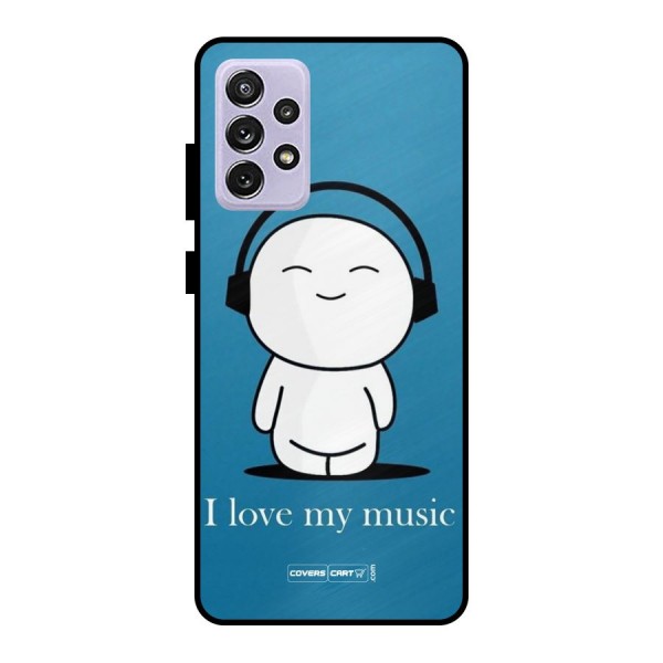 Love for Music Metal Back Case for Galaxy A72