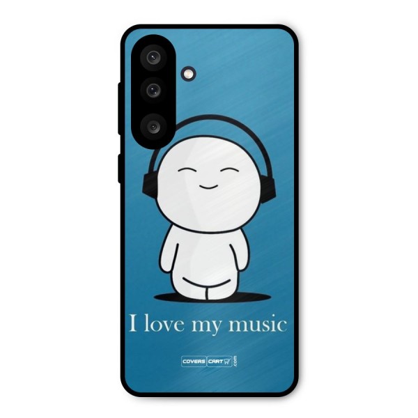 Love for Music Metal Back Case for Galaxy M56