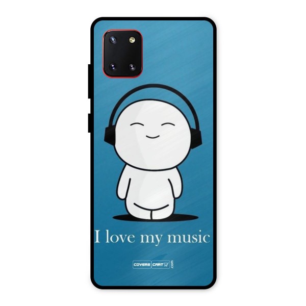 Love for Music Metal Back Case for Galaxy Note 10 Lite