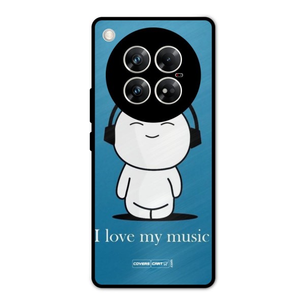 Love for Music Metal Back Case for Infinix Zero 40 5G