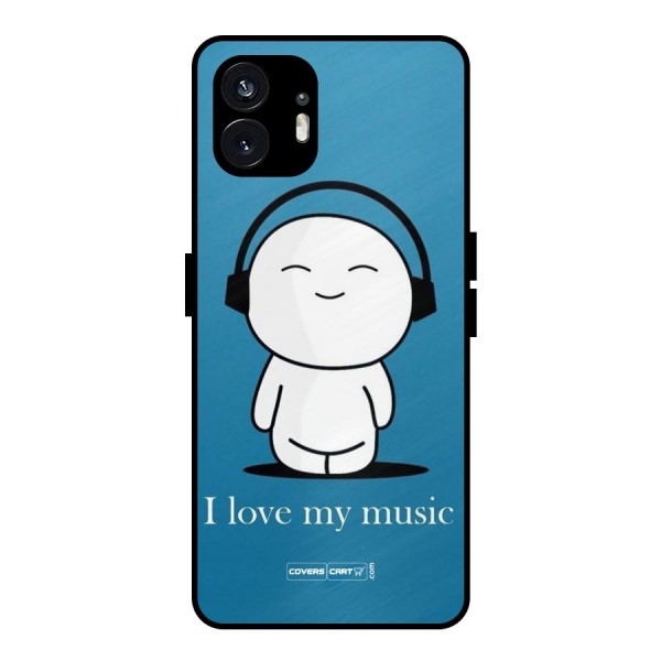 Love for Music Metal Back Case for Nothing Phone 2