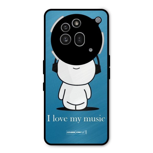 Love for Music Metal Back Case for Nothing Phone 3a Pro