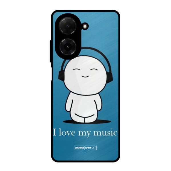 Love for Music Metal Back Case for Poco C71