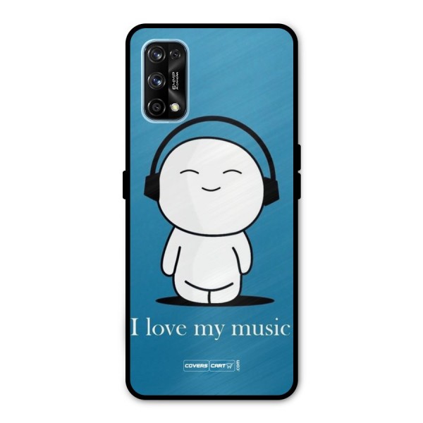 Love for Music Metal Back Case for Realme 7 Pro