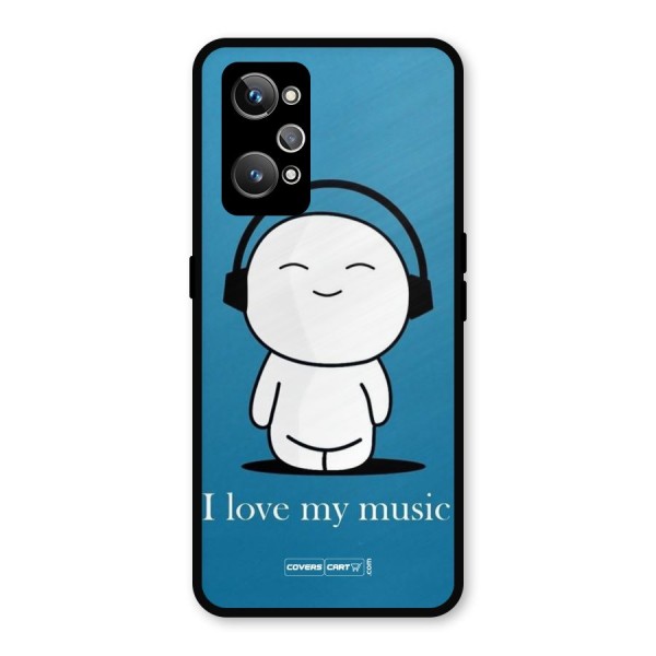 Love for Music Metal Back Case for Realme GT Neo2