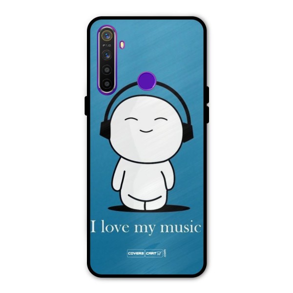 Love for Music Metal Back Case for Realme Narzo 10