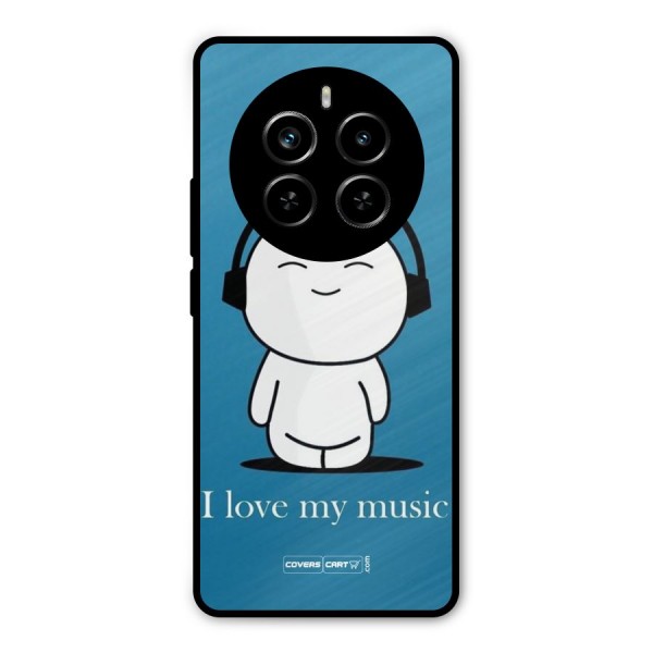 Love for Music Metal Back Case for Realme P1 Pro