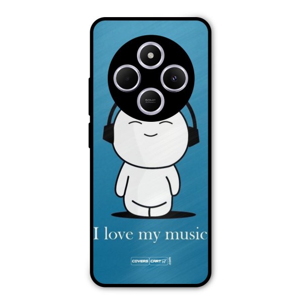Love for Music Metal Back Case for Redmi 14C