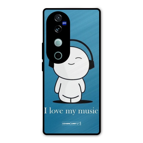 Love for Music Metal Back Case for Vivo V40