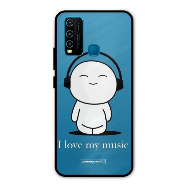 Love for Music Metal Back Case for Vivo Y50
