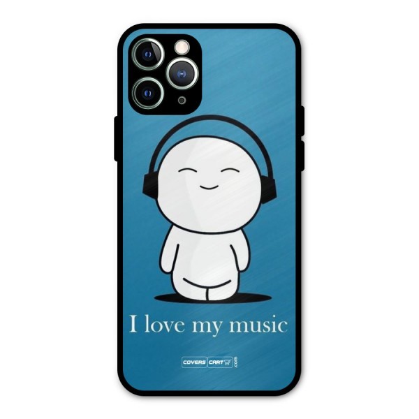 Love for Music Metal Back Case for iPhone 11 Pro Max