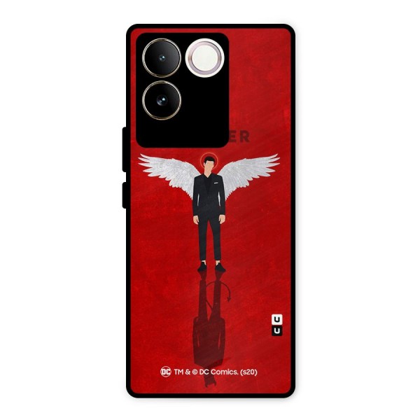 Lucifer Archangel Shadow Metal Back Case for Vivo T2 Pro