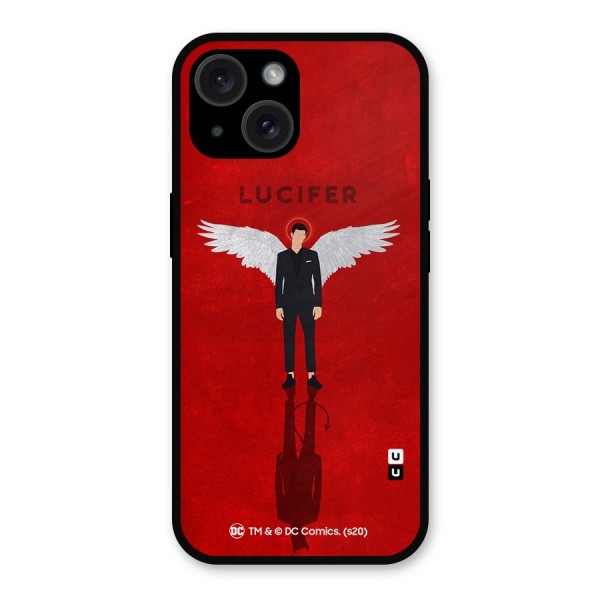 Lucifer Archangel Shadow Metal Back Case for iPhone 15