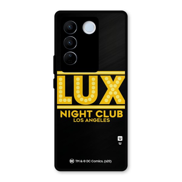 Lucifer Club Los Angeles Metal Back Case for Vivo V27 Pro
