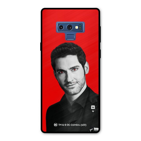 Lucifer Devil Smile Metal Back Case for Galaxy Note 9