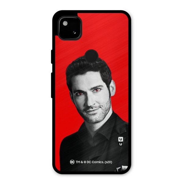 Lucifer Devil Smile Metal Back Case for Google Pixel 4a