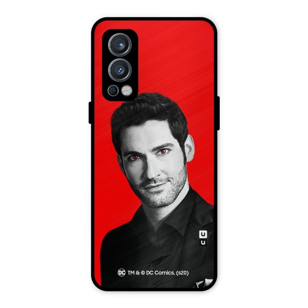 Lucifer Devil Smile Metal Back Case for OnePlus Nord 2 5G