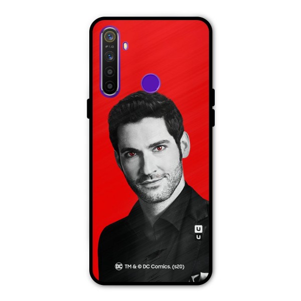 Lucifer Devil Smile Metal Back Case for Realme Narzo 10