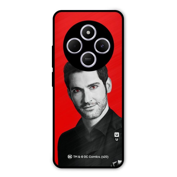 Lucifer Devil Smile Metal Back Case for Redmi A4