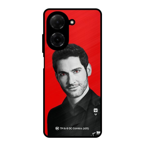Lucifer Devil Smile Metal Back Case for Redmi A5 4G