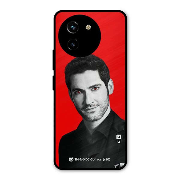 Lucifer Devil Smile Metal Back Case for Vivo T3x