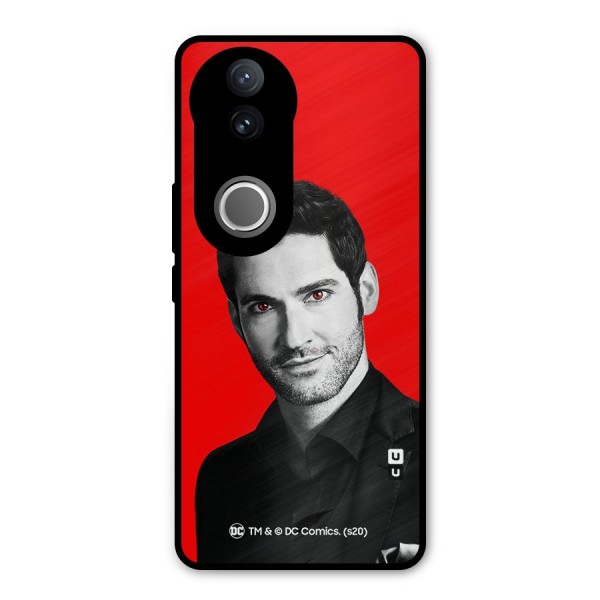 Lucifer Devil Smile Metal Back Case for Vivo V50e