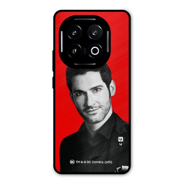 Lucifer Devil Smile Metal Back Case for iQOO 13