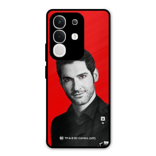 Lucifer Devil Smile Metal Back Case for iQOO Z10x