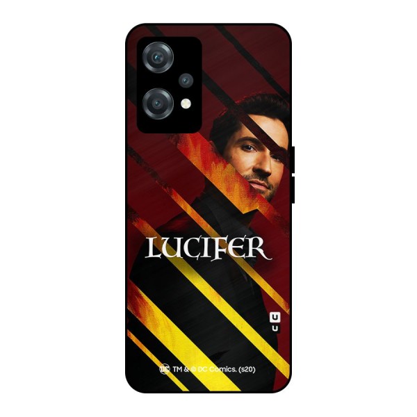 Lucifer Hell Stripes Metal Back Case for OnePlus Nord CE 2 Lite 5G