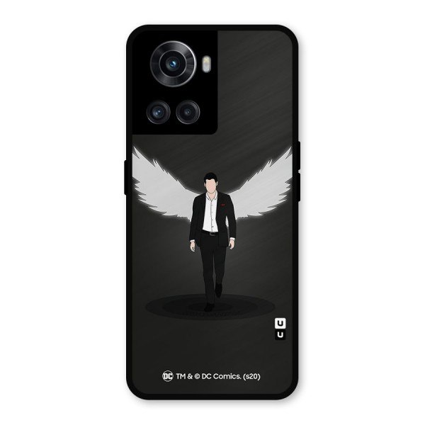 Lucifer Minimalistic Archangel Art Metal Back Case for OnePlus 10R