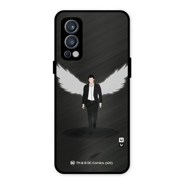 Lucifer Minimalistic Archangel Art Metal Back Case for OnePlus Nord 2 5G