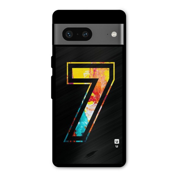 Lucky Number Metal Back Case for Google Pixel 7