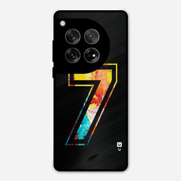 Lucky Number Metal Back Case for OnePlus 12