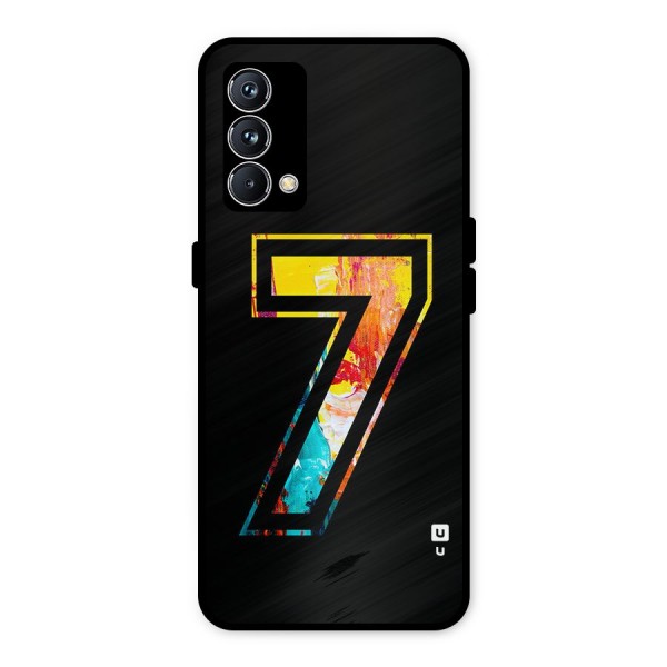 Lucky Number Metal Back Case for Realme GT Master Edition