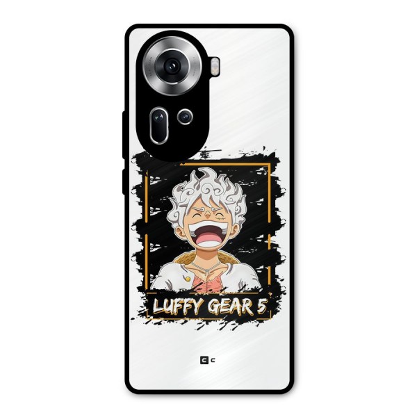 Luffy Gear 5 Metal Back Case for Oppo Reno11 5G