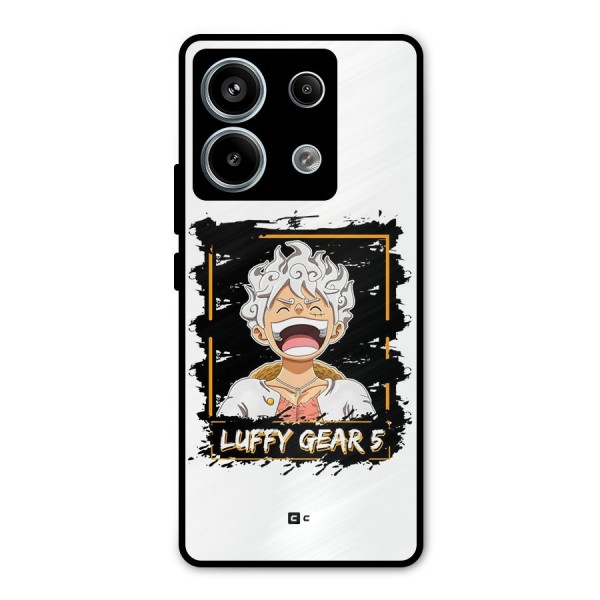 Luffy Gear 5 Metal Back Case for Redmi Note 13 Pro 5G
