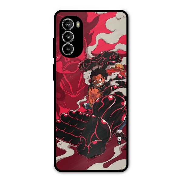 Luffy Gear Fourth Metal Back Case for Moto G52
