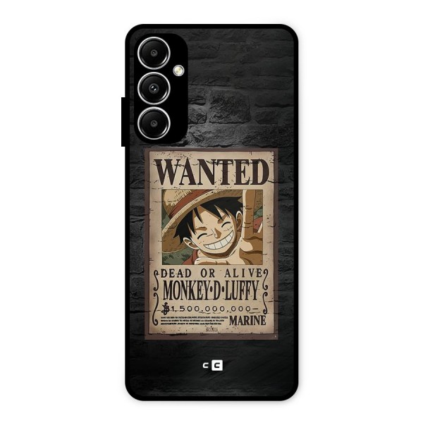 Luffy Wanted Metal Back Case for Galaxy A05s