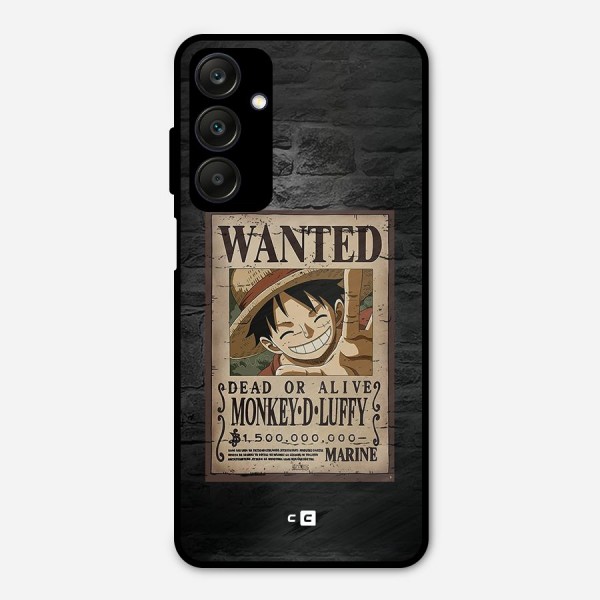 Luffy Wanted Metal Back Case for Galaxy A25 5G