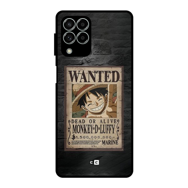 Luffy Wanted Metal Back Case for Galaxy M33