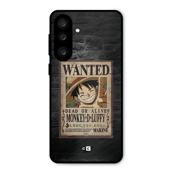 Luffy Wanted Metal Back Case for Galaxy M56