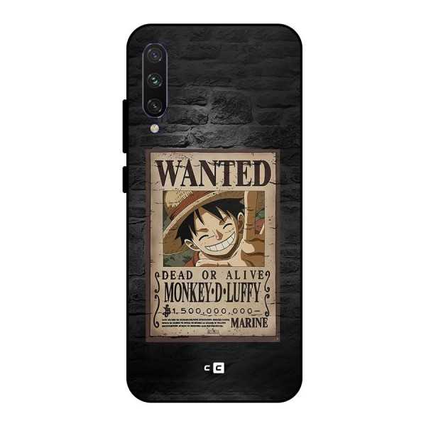 Luffy Wanted Metal Back Case for Mi A3