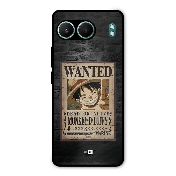 Luffy Wanted Metal Back Case for OnePlus Nord 4