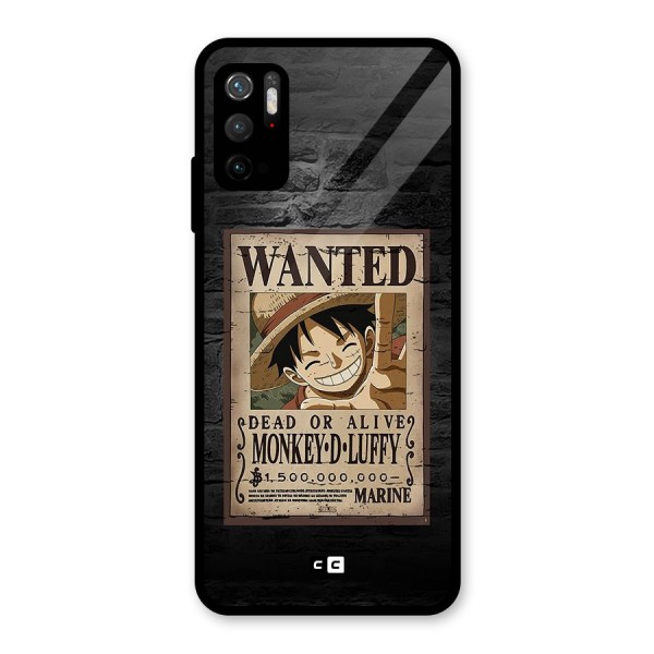 Luffy Wanted Metal Back Case for Redmi Note 10T 5G