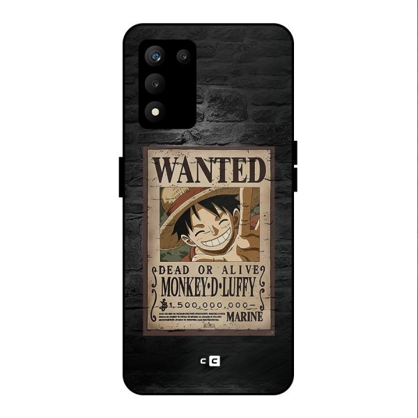 Luffy Wanted Metal Back Case for realme 9 5G SE