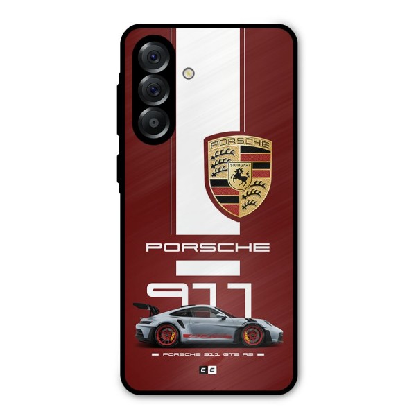 Luxe Supercar Metal Back Case for Galaxy A56