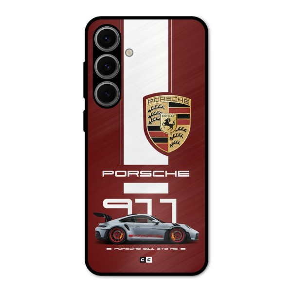 Luxe Supercar Metal Back Case for Galaxy S24 FE