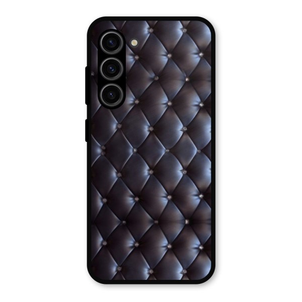 Luxury Pattern Metal Back Case for Galaxy S23
