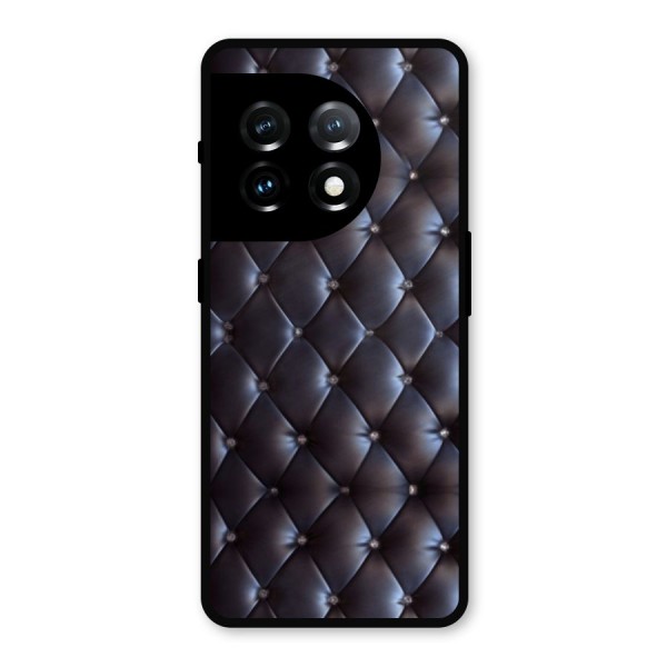 Luxury Pattern Metal Back Case for OnePlus 11