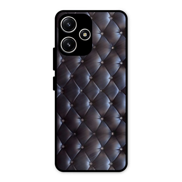 Luxury Pattern Metal Back Case for Redmi 12 5G